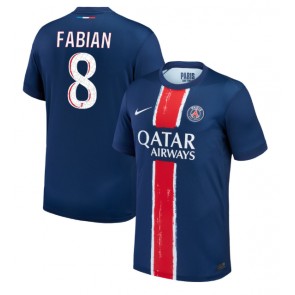 Paris Saint-Germain Fabian Ruiz #8 Domaci Dres 2024-25 Kratak Rukavima